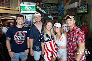 Imagem principal do evento Red, White, and Brews ~ Independence Day Themed Bar Crawl ~ Savannah, GA.
