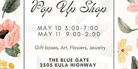 Maui Artist Collective Mother’s Day Pop Up Shop