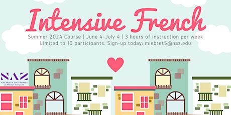 Intensive French Summer Course