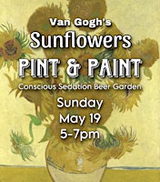Imagem principal do evento Pint and Paint - Van Gogh’s Sunflowers