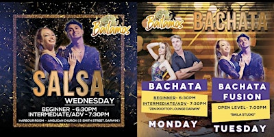 NEW TERM Bachata & salsa Classes Darwin primary image