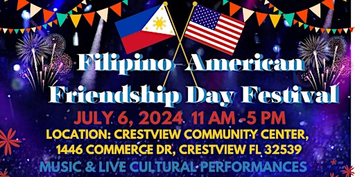 Imagen principal de Filipino American Friendship Day Festival & Concert