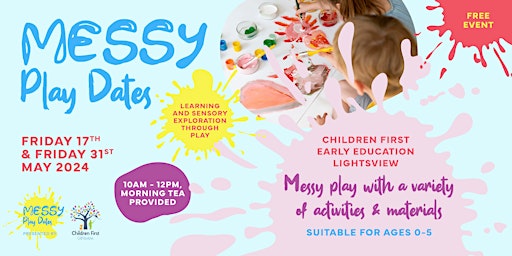 FREE Messy Play Dates in Lightsview primary image