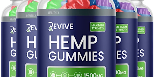 Imagen principal de Reviv CBD Gummies Review Where To Buy, Pros And Cons! Ingredients, Side Effects & Complaints!