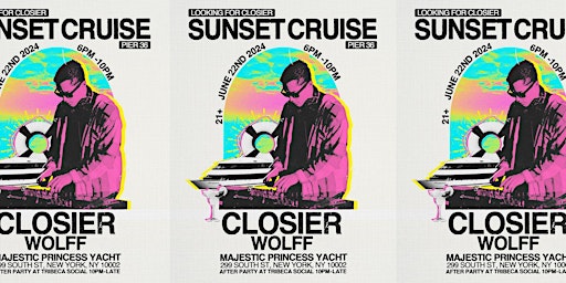 Primaire afbeelding van Looking for Closier: Sunset Cruise