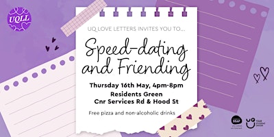 UQU x UQLL Speed Dating and Friending primary image