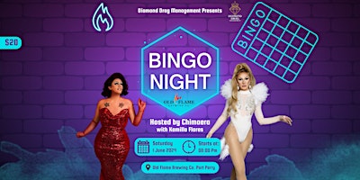 Hauptbild für PRIDE Bingo Night - Presented by Diamond Drag Management