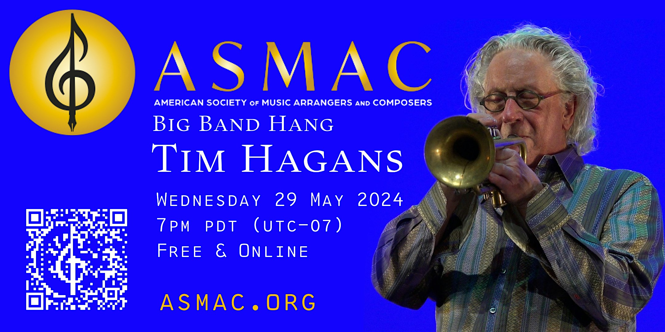 ASMAC Big Band Hang with Tim Hagans