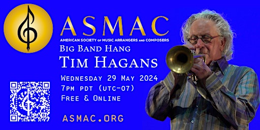 Imagem principal de ASMAC Big Band Hang with Tim Hagans