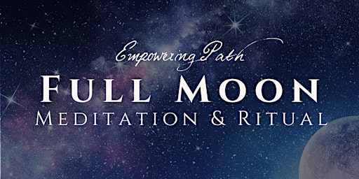Full Moon Meditation + Ritual to Release Negative Emotions primary image