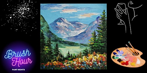 Paint & Sip - Alpine Meadow primary image