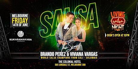 LIVING SALSA NIGHT ft Brando Perez & Viviana Vargas