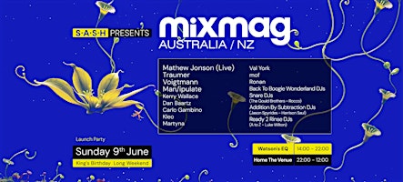 ★ S.A.S.H PRESENTS MIXMAG AUSTRALIA/NZ LAUNCH PARTY ★ S.A.S.H BY NIGHT ★ primary image