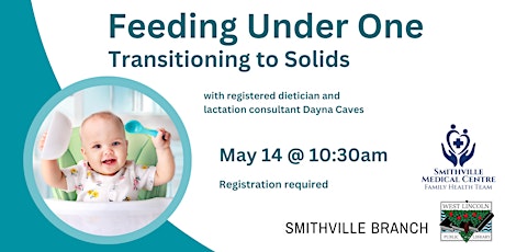 Feeding Under One - Transitioning to Solids
