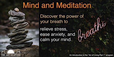 Image principale de Mind and Meditation - Free online interactive session