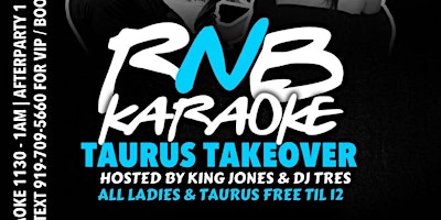 RNB KARAOKE is the hottest new wave to hit RALEIGH NC primary image