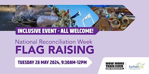 Hauptbild für 2024 National Reconciliation Week flag-raising event in Fairfield