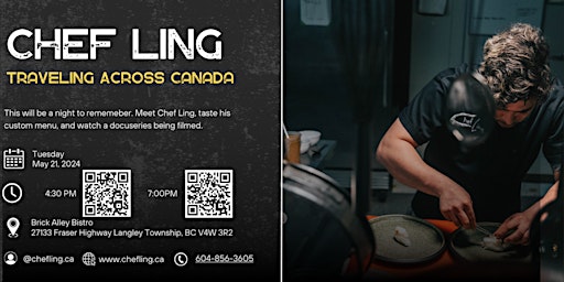 Image principale de Chef Ling Traveling Across Canada