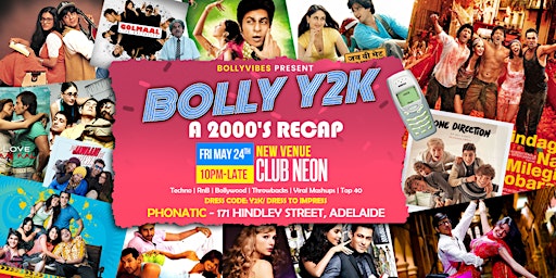 Imagem principal do evento Bolly Y2K - A 2000's Bollywood Recap Party