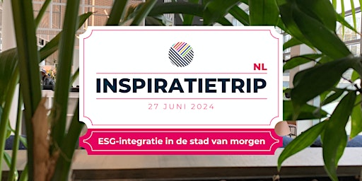 Imagem principal do evento InspiratieTrip: ESG-integratie in de stad van morgen