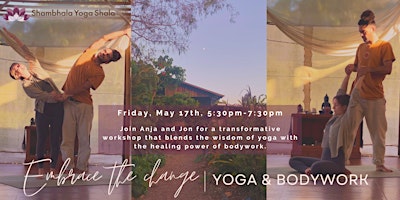 Embrace the Change - Yoga & Bodywork with Anja & Jon primary image