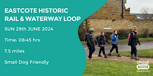 Imagem principal do evento EASTCOTE HISTORIC RAIL AND WATERWAY LOOP | 7.5 MILES | MODERATE | NORTHANTS