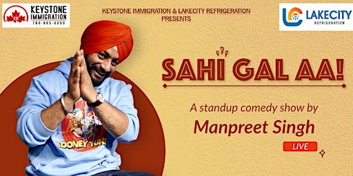 Imagen principal de "Sahi Gall Aa" - Punjabi Standup Comedy by Comic Singh