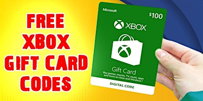 [New Codes] Xbox Gift Card Codes Giveaway  Free Xbox Codes 2024 primary image