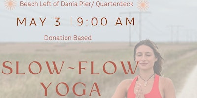 Imagem principal do evento Slow-Flow Beach Yoga