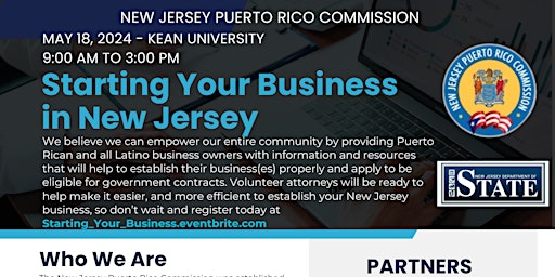 Imagem principal do evento Starting Your Business in New Jersey