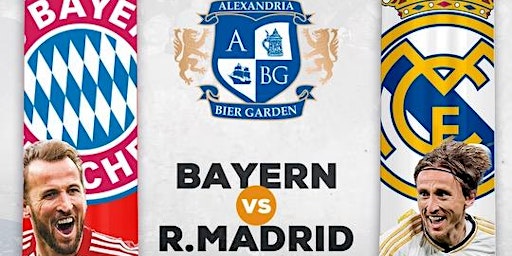 Immagine principale di Bayern vs. Real Madrid - Semifinal Leg 2 of 2 #ArlingtonVA #WatchParty 