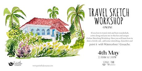 Travel Sketching Workshop Online