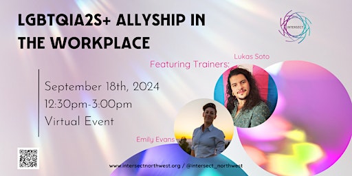 Imagem principal do evento LGBTQIA2S+ Allyship in the Workplace- September 2024