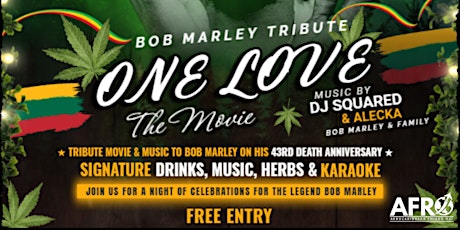 One Love The Movie - Bob Marley Tribute