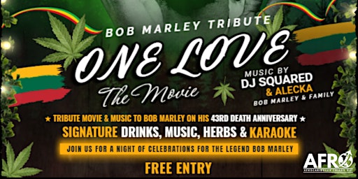 One Love The Movie - Bob Marley Tribute primary image