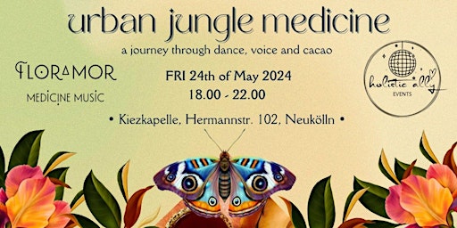 Imagem principal do evento Urban Jungle Medicine - A journey through dance, voice & cacao