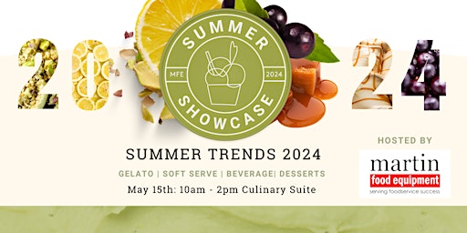 Imagem principal do evento Martin Food Equipment 2024 Summer Showcase