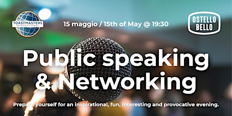 Public speaking & Networking