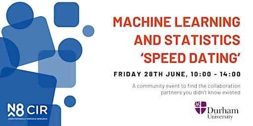 Imagem principal do evento N8 CIR Machine Learning and Statistics ‘Speed Dating’