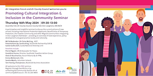Primaire afbeelding van 'Promoting Cultural Integration & Inclusion in the Community’ seminar