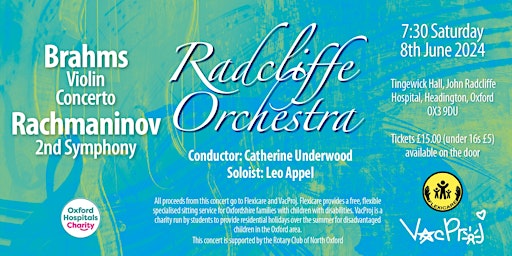 Imagem principal do evento Radcliffe orchestra concert
