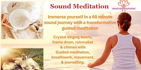Sound Bath & Guided Meditation Session