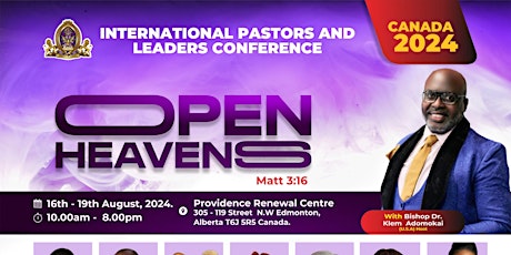 International Pastors Conference Canada 2024
