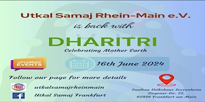 Imagem principal do evento DHARITRI - Celebrating Mother Earth