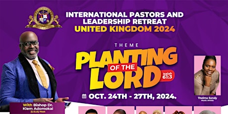 International Pastors And Leadership RETREAT U.K