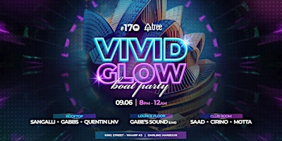 Imagem principal do evento Vivid Glow + Drone Show - Boat Party