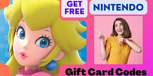 ((Today's))~Free Nintendo Gift Card Codes ⚡ $100 Free Nintendo eShop Cards primary image