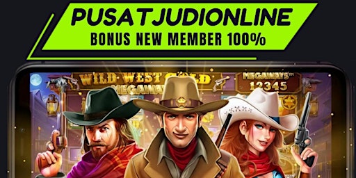 Pusatjudionline Bonus New Member 100% primary image