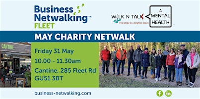 Business Netwalking Fleet. May Charity Netwalk