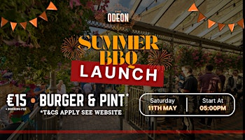 BBQ Launch at The Odeon! primary image